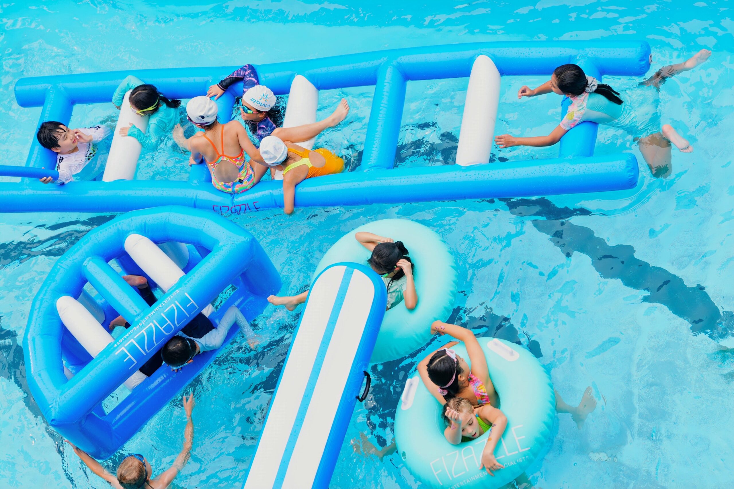 Pool Party in Singapore. Splash Party in Singapore. Floats for rent in Singapore. Party planner in Singapore